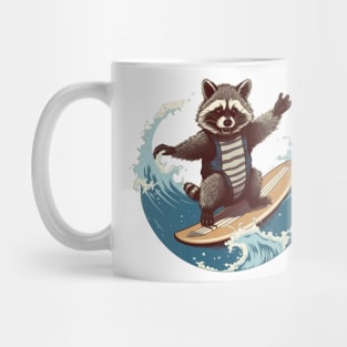 Raccool Surfing. Summer vibe Mug